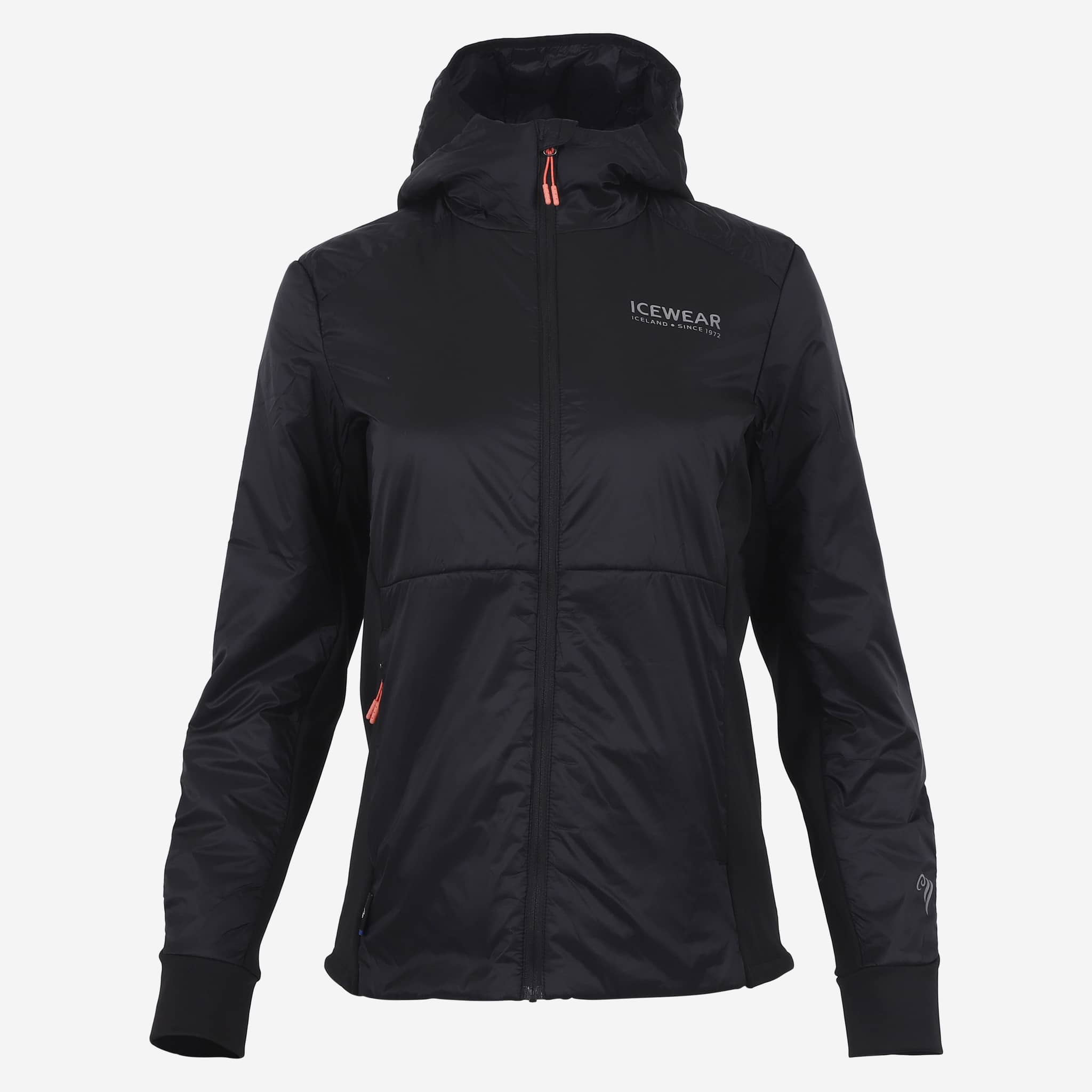 Veste à capuche Black sheep rembourrage en laine islandaise